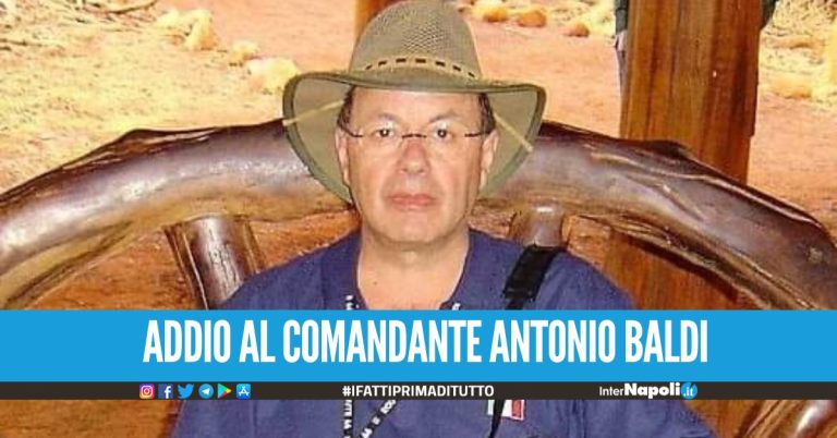Lutto a Napoli e a Giugliano, è morto l’ex comandante Antonio Baldi