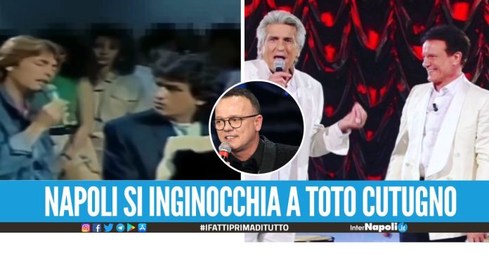 L'omaggio di Gigi D'Alessio, Nino D'Angelo e Massimo Ranieri a Toto Cutugno Ti porteremo sempre nel cuore