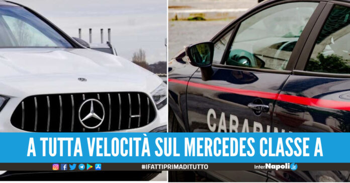 Mercedes Classe A, carabinieri