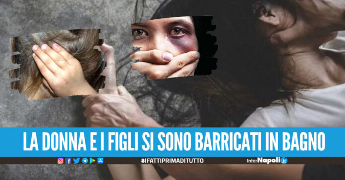Orrore a Giugliano, picchia con violenza la moglie colpita da 5 ictus e il figlio disabile arrestato