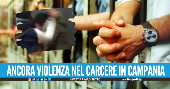Schiaffo in pieno volto ad un agente, detenuto violento nel carcere di Ariano Irpino
