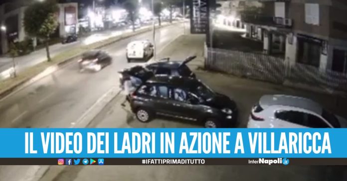 [Video]. Rientro amaro dalle vacanze, auto saccheggiata dai ladri a Villaricca. A Qualiano furto in una farmacia