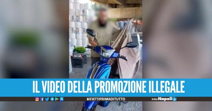 [Video]. Venditore ambulante e ricettatore di Napoli, vende sui social uno scooter rubato Con 250 euro è vostro