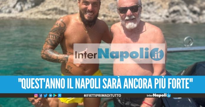 Tifoso del Napoli ospitato in barca da Adl, la promessa: 