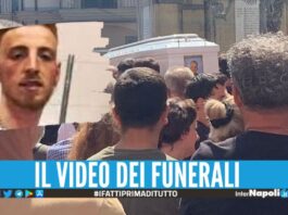 Palloncini bianchi e chiesa gremita per Raffaele, lacrime ai funerali a Calvizzano