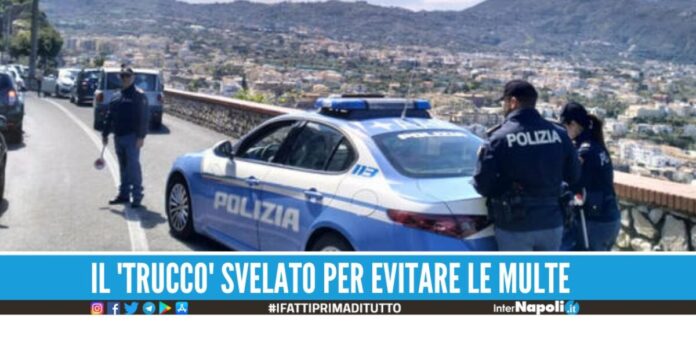 Girava in penisola Sorrentina con la targa di prova, raffica di multe a Ferragosto