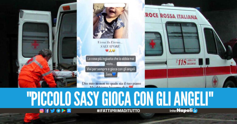 Strazio nel quartiere Barra a Napoli, il piccolo Sasy di 6 mesi muore in un incidente: coinvolti anche genitori e cuginetto