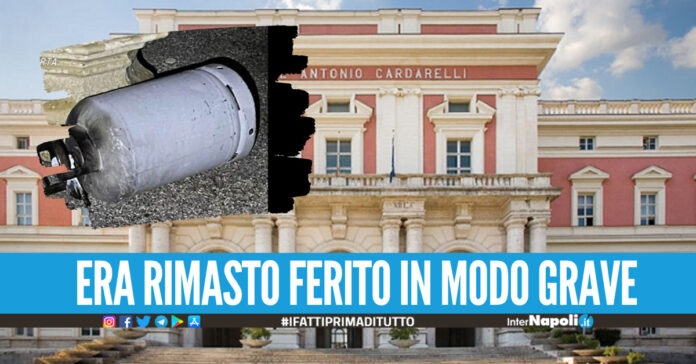 Bombola di gas esplosa a Casoria, c'è una vittima è deceduto all'ospedale Cardarelli