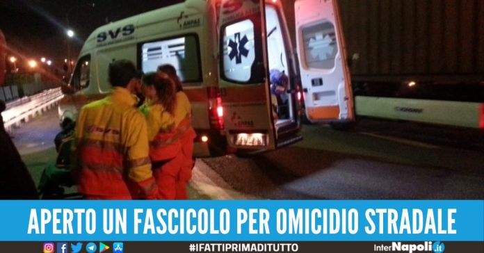 travolta e uccisa sulla domiziana