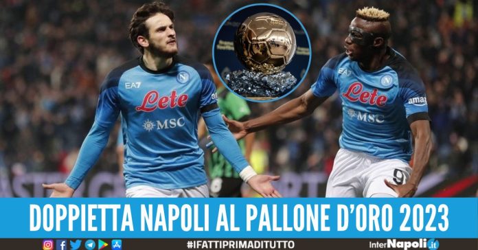 osimhen kvara pallone d'oro 2023