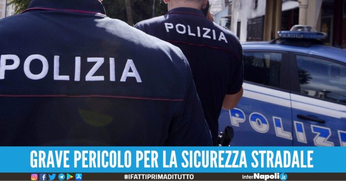 Episodio di violenza a Caserta, un uomo lacia pietre agli automobilisti dopo un'avaria del suo veicolo