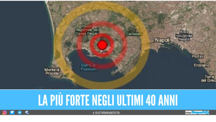Nella notte tra il 26 e il 27 settembre, un terremoto di magnitudo 4.2 ha colpito l'area dei Campi Flegrei