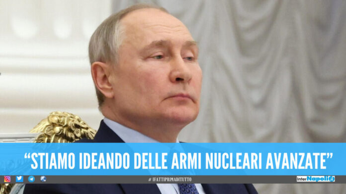 Putin promuove l'evoluzione delle armi nucleari.