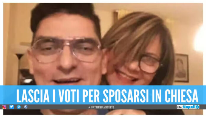 Achille Meleagri, ex parroco, abbandona la vita ecclesiastica per Gerardina Bellassai.