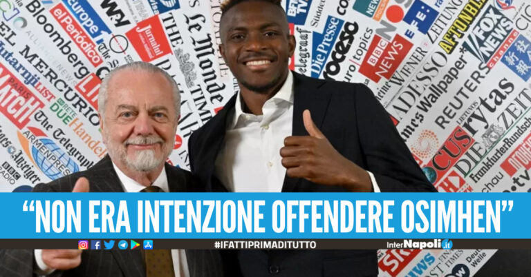 Caso Osimhem, comunicato ufficiale del Napoli: “Non era nostra intenzione offenderlo, su TikTok c’è leggerezza e creatività”