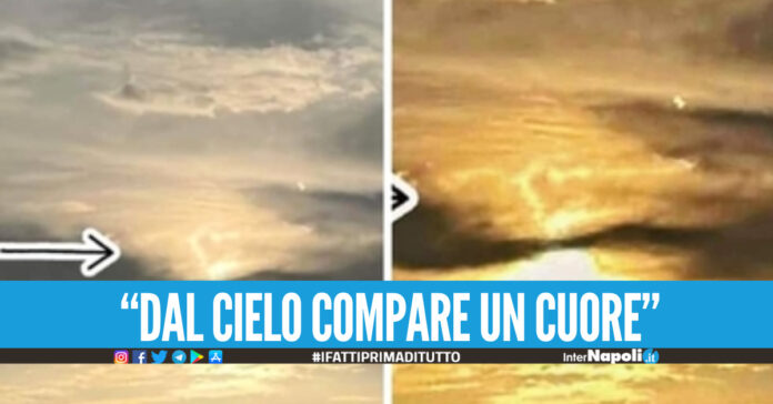 dal cielo compare un cuore