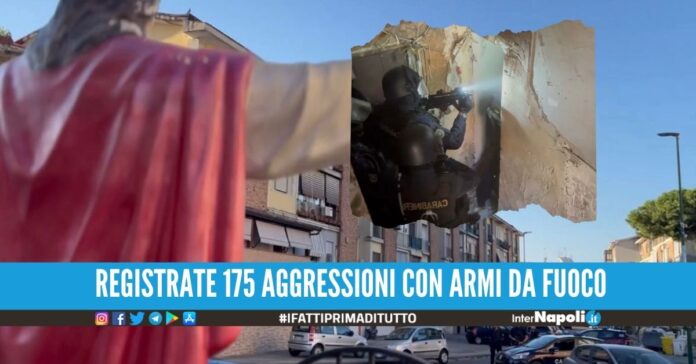 Blitz tra Napoli e provincia, sequestrate oltre 70 armi da fuoico