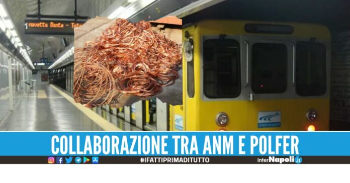 Furto di cavi sulla Linea 1 della Metro, arrestato il ladro di rame