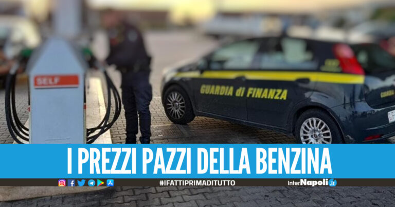 Distributori di benzina irregolari in Campania, 8 gestori nei guai dopo il blitz della Finanza