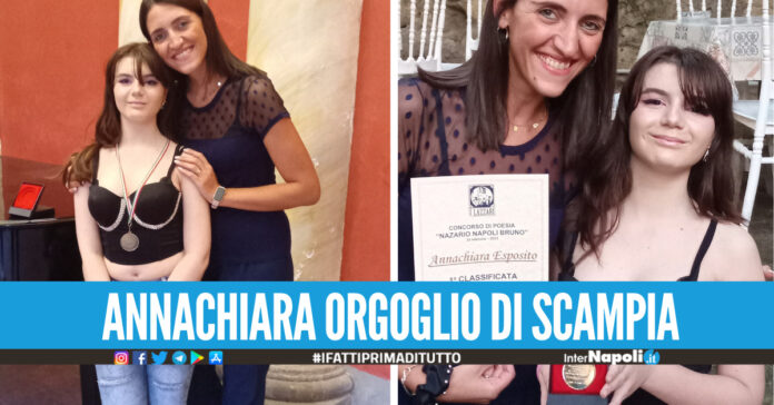 Il bello di Scampia, la 13enne Annachiara Esposito vince un premio nazionale con una poesia sullo scudetto del Napoli