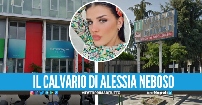 Il giallo di Alessia, trasportata alla Villa dei Fiori con un'auto privata dal medico