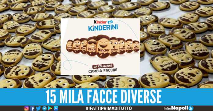 Tutti pazzi per i Kinderini: i nuovi frollini Kinder dalle 15mila espressioni