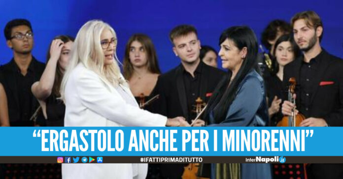La mamma di GioGiò a Domenica In Una legge per dare l'ergastolo anche ai minori, il Governo si muova