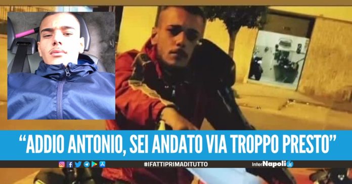 Lacrime a Frattamaggiore per Antonio Iovine, il giovane morto nel tragico incidente