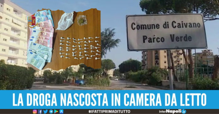 droga parco verde caivano madre figlio