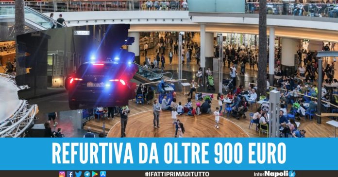 furto centro commerciale campania
