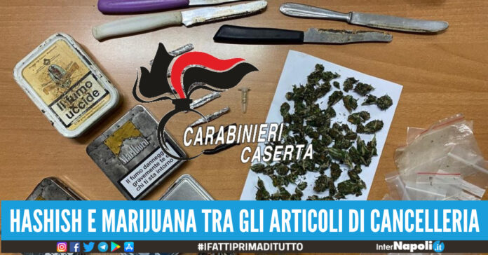 droga cartolibreria parete