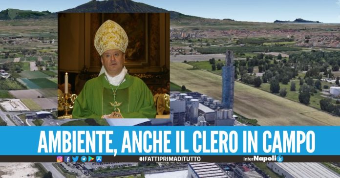 No alla 4° linea dell'inceneritore, il Vescovo di Acerra pronto ad unirsi al corteo del 14 ottobre