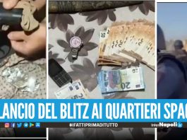 Quartieri Spagnoli, il bilancio del mega blitz 112 identificati, sequestrati armi e droga