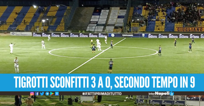 Serie C-Girone C. Tonfo del Giugliano in casa col Latina, mister Di Napoli in bilico