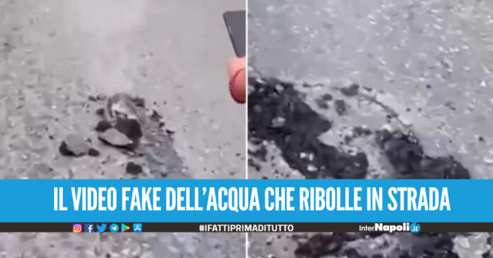 Terremoto a Napoli il video dell'acqua che ribolle ad Agnano è fake