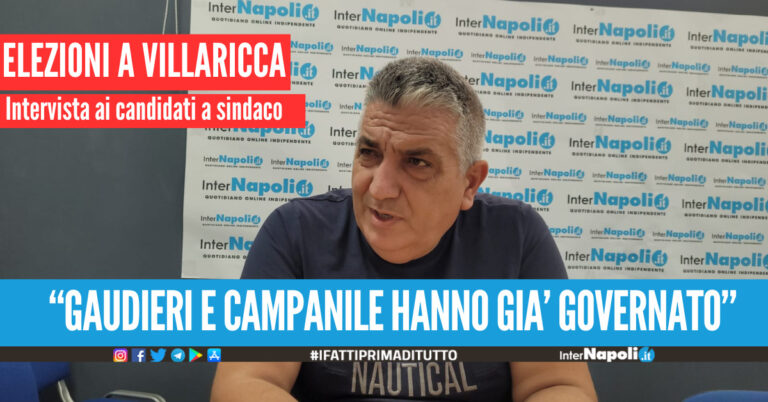Villaricca al voto, intervista al candidato sindaco Luigi Sarracino Il Comune va gestito come un'azienda