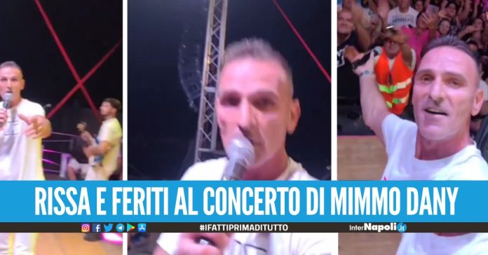Violenta rissa durante al concerto di Mimmo Dany, spuntano anche i coltelli diversi i giovani feriti