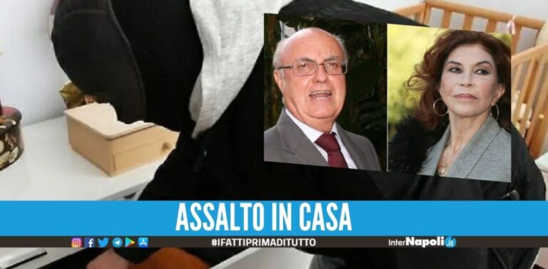 Ex ministro e attrice rapinati a Napoli, rinchiusi nella stanza dai malviventi
