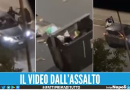Piazzano il cassonetto in strada per la rapina a Ponticelli, 4 arresti