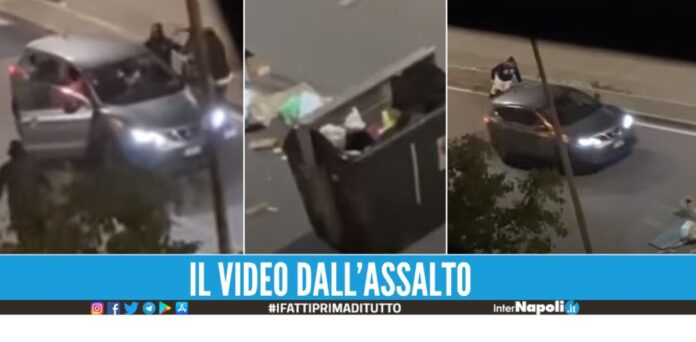 Piazzano il cassonetto in strada per la rapina a Ponticelli, 4 arresti