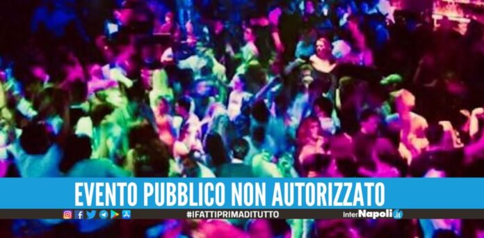 Festa abusiva nel centro storico di Napoli, scatta il blitz della Municipale