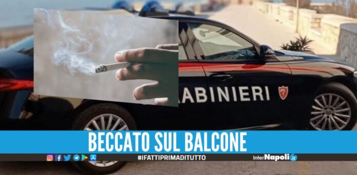 Latitante tradito dalla sigaretta, catturato dopo la fuga dal blitz