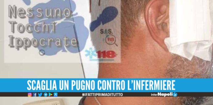Infermiere pestato in strada a Ponticelli, stava soccorrendo un paziente