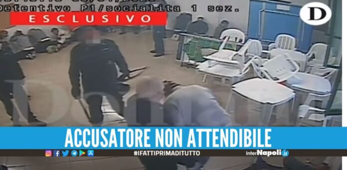 Violenze nel carcere di Santa Maria, agente accusato dal suo superiore: assolto