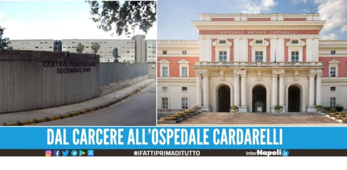 Finge un malore per evadere dal carcere di Secondigliano, catturato dagli agenti