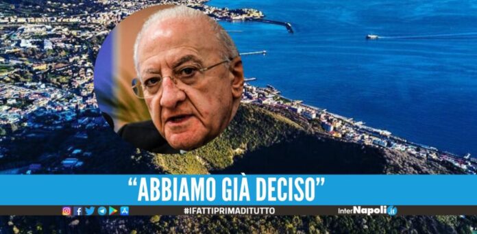 Campi Flegrei, De Luca: 