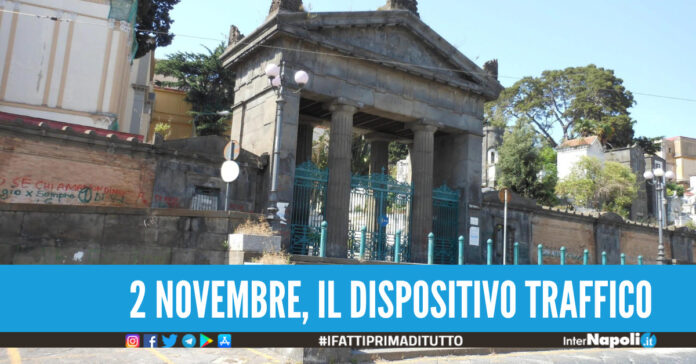 Divieti e sensi unici per i cimiteri di Napoli, le regole per il 1 e 2 novembre