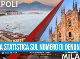 Città più pericolose d'Italia, Napoli al decimo posto al primo posto c'è Milano