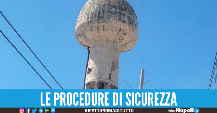 Il 23 ottobre 2023, dalle ore 10:00 alle ore 12:00, è programmata l'operazione di abbattimento del serbatoio pensile dell' Ex Sofer.