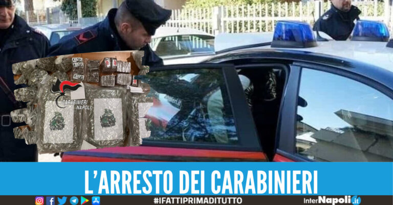 Blitz in provincia di Napoli, uomo ‘tradito’ dai rifiuti: nel box auto rinvenuta della droga